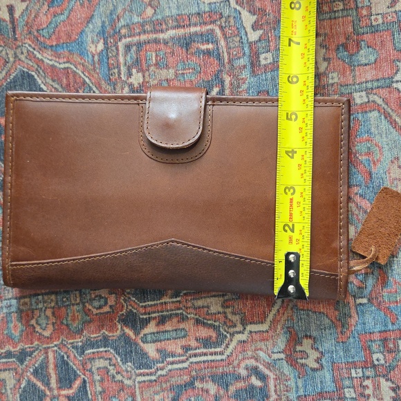 JANE MARIE LARGE LEATHER Passport WALLET - Picture 8 of 8